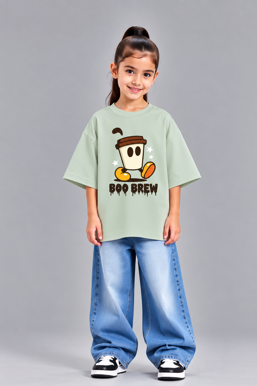 Spooky Sips Oversized T-shirt
