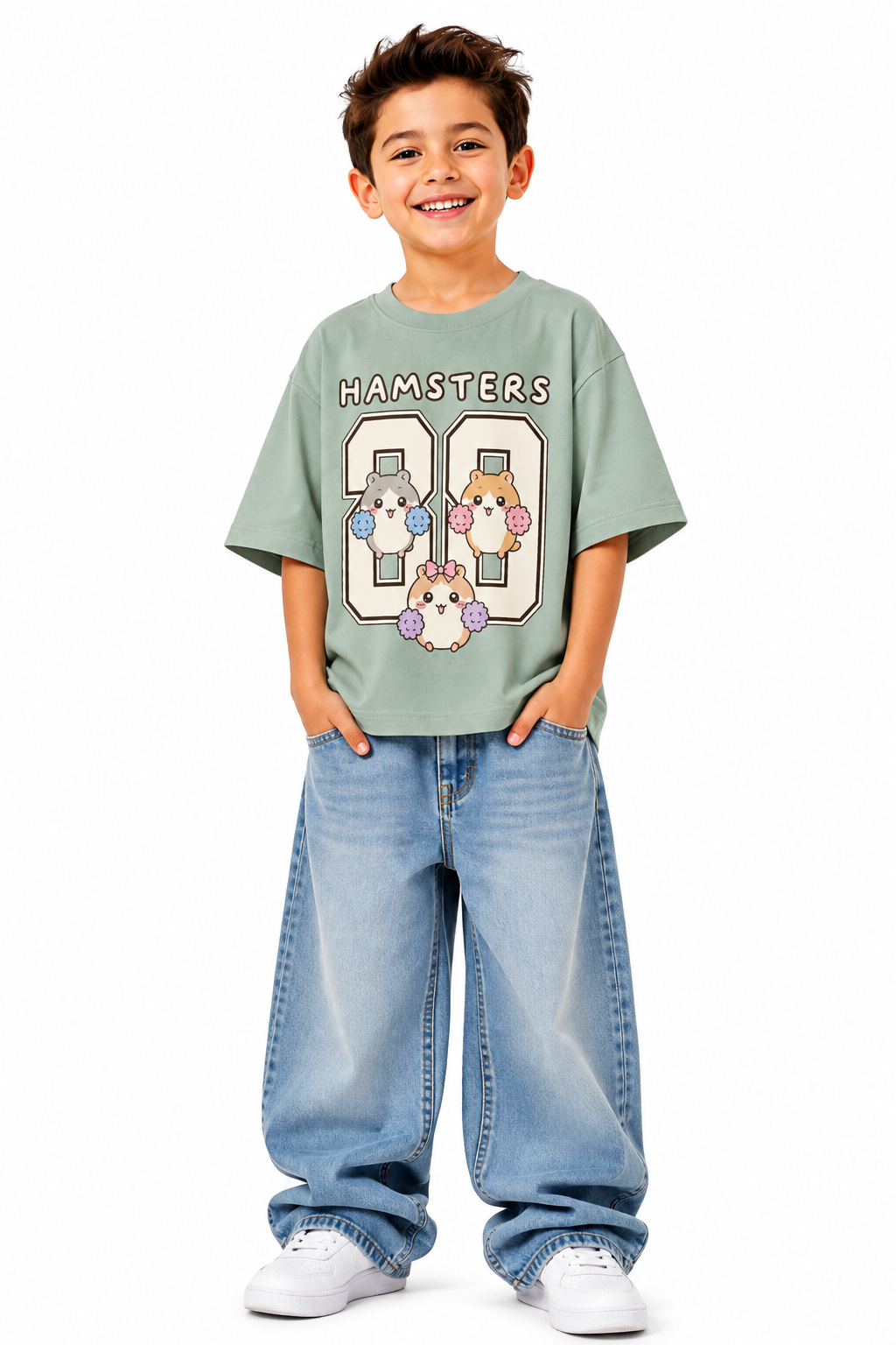 Hamster Sqaud Oversized T-shirt