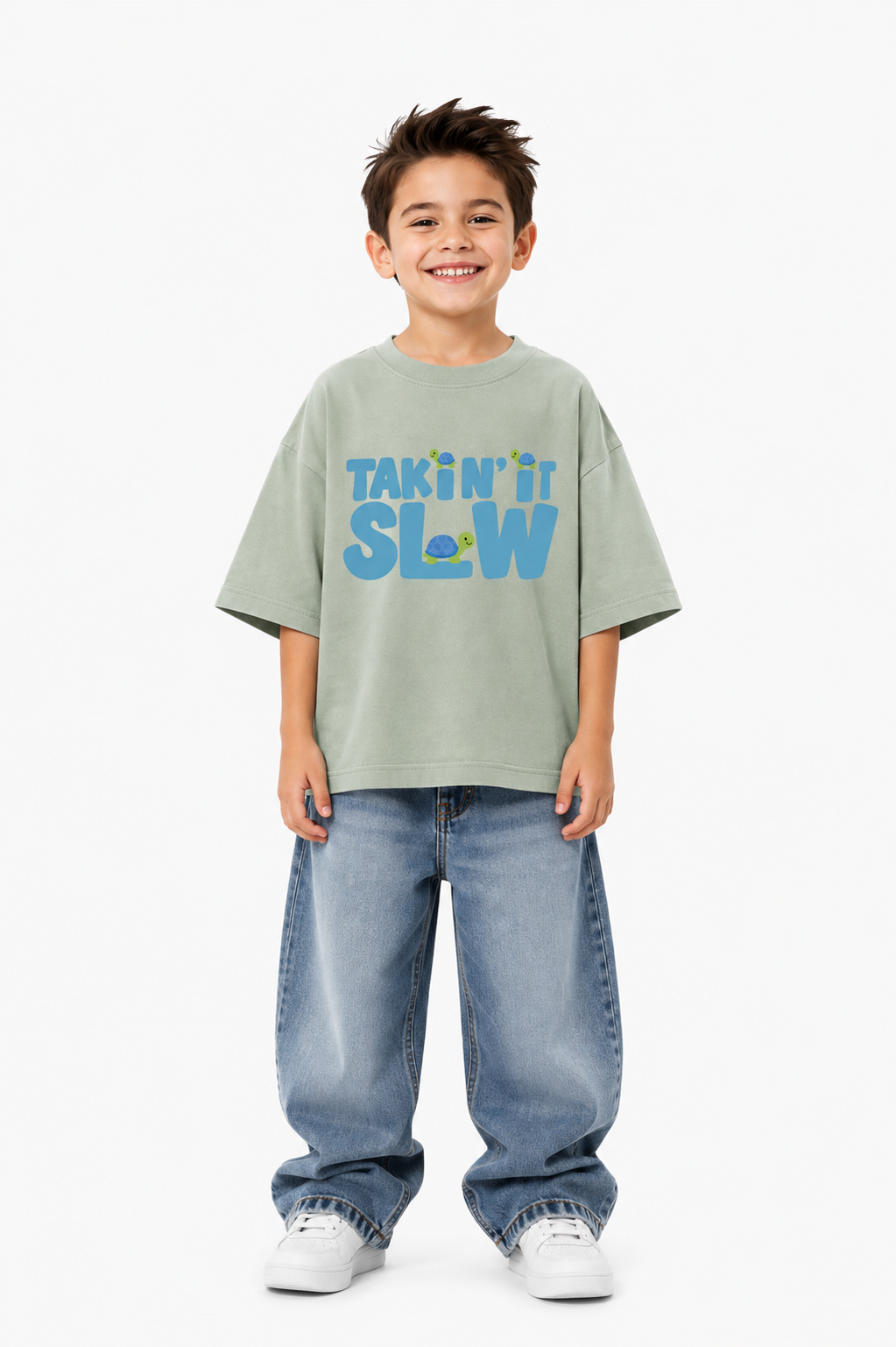 Slow Mo’ Turtle Oversized T-shirt