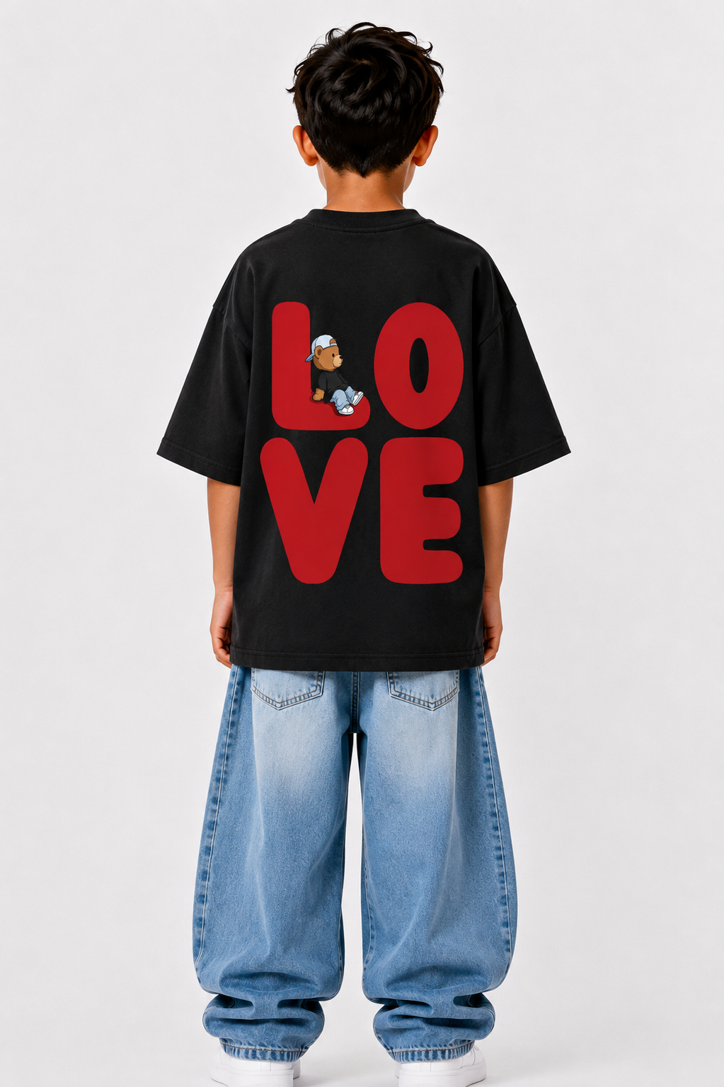 Mr. Cuddle in Love Oversized T-shirt