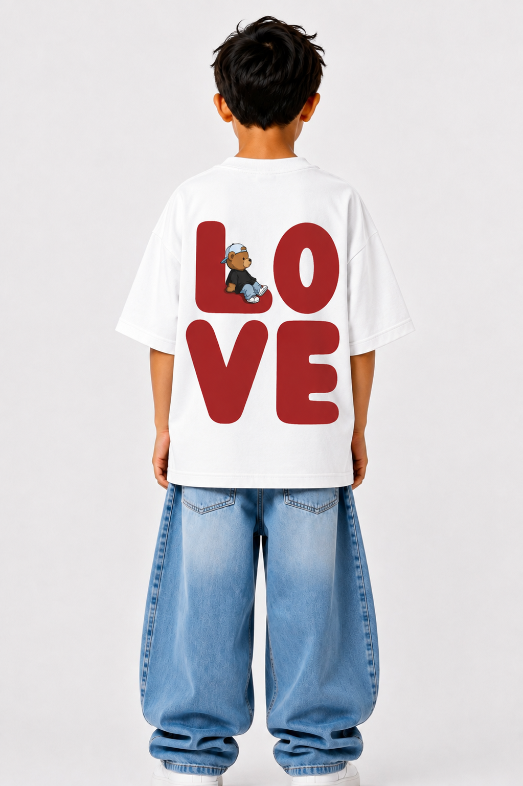 Mr. Cuddle in Love Oversized T-shirt