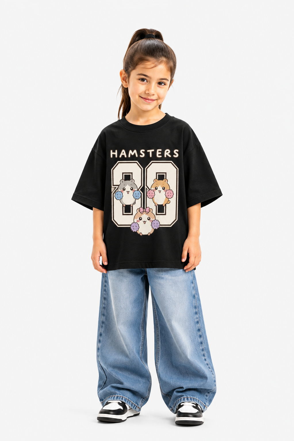 Hamster Sqaud Oversized T-shirt