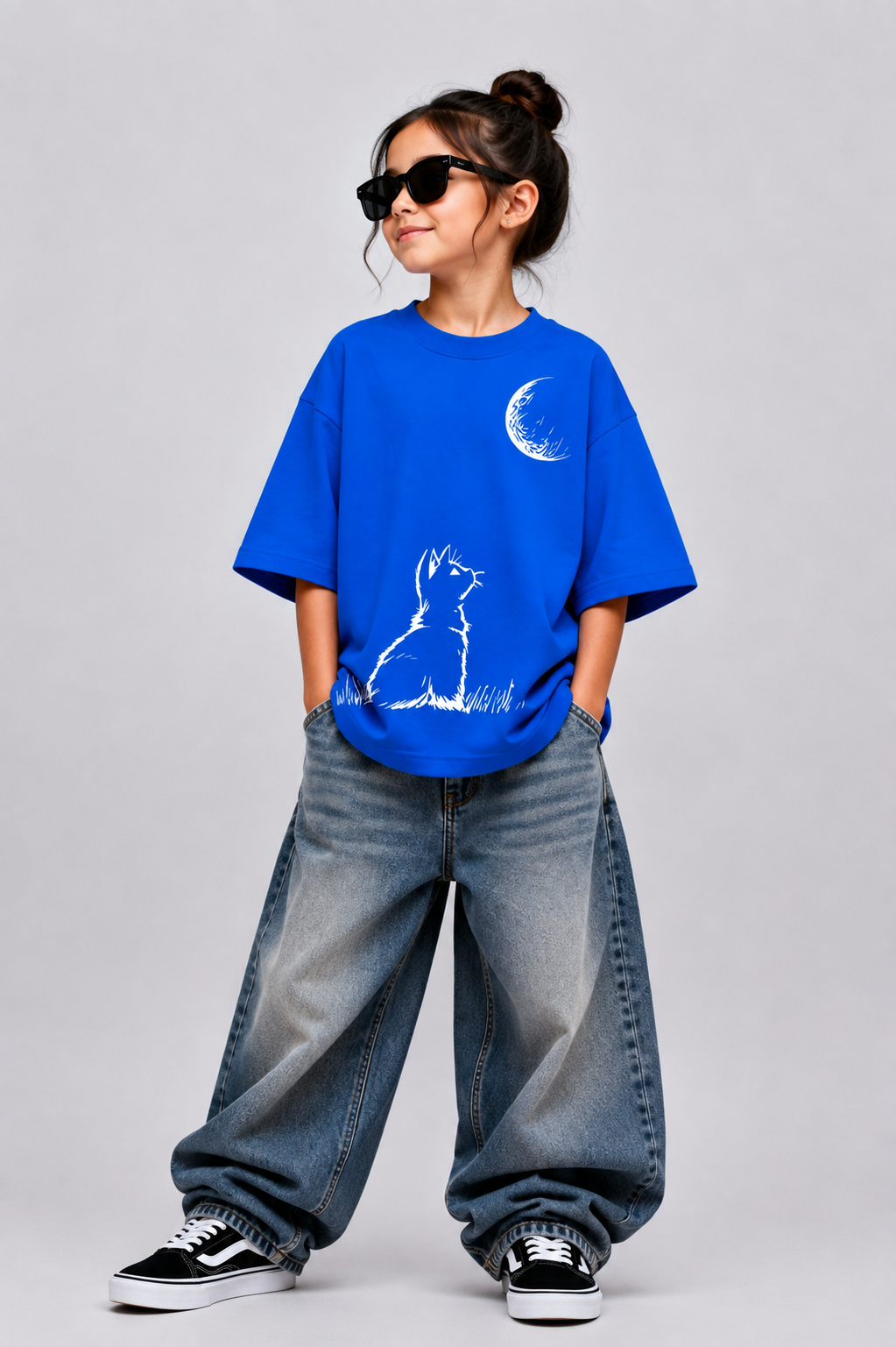 Moon Light Buddy Oversized T-Shirt
