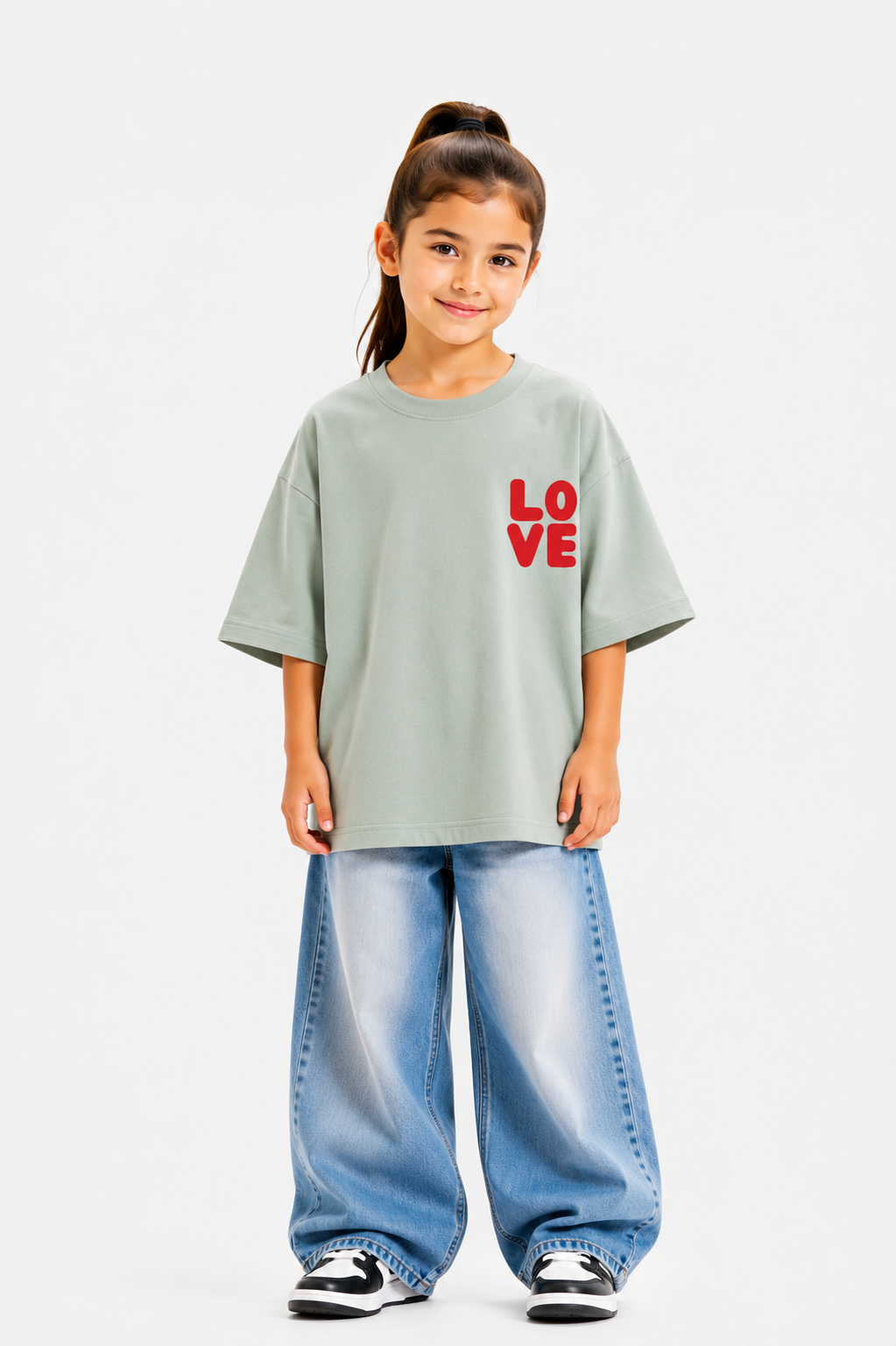 Mr. Cuddle in Love Oversized T-shirt