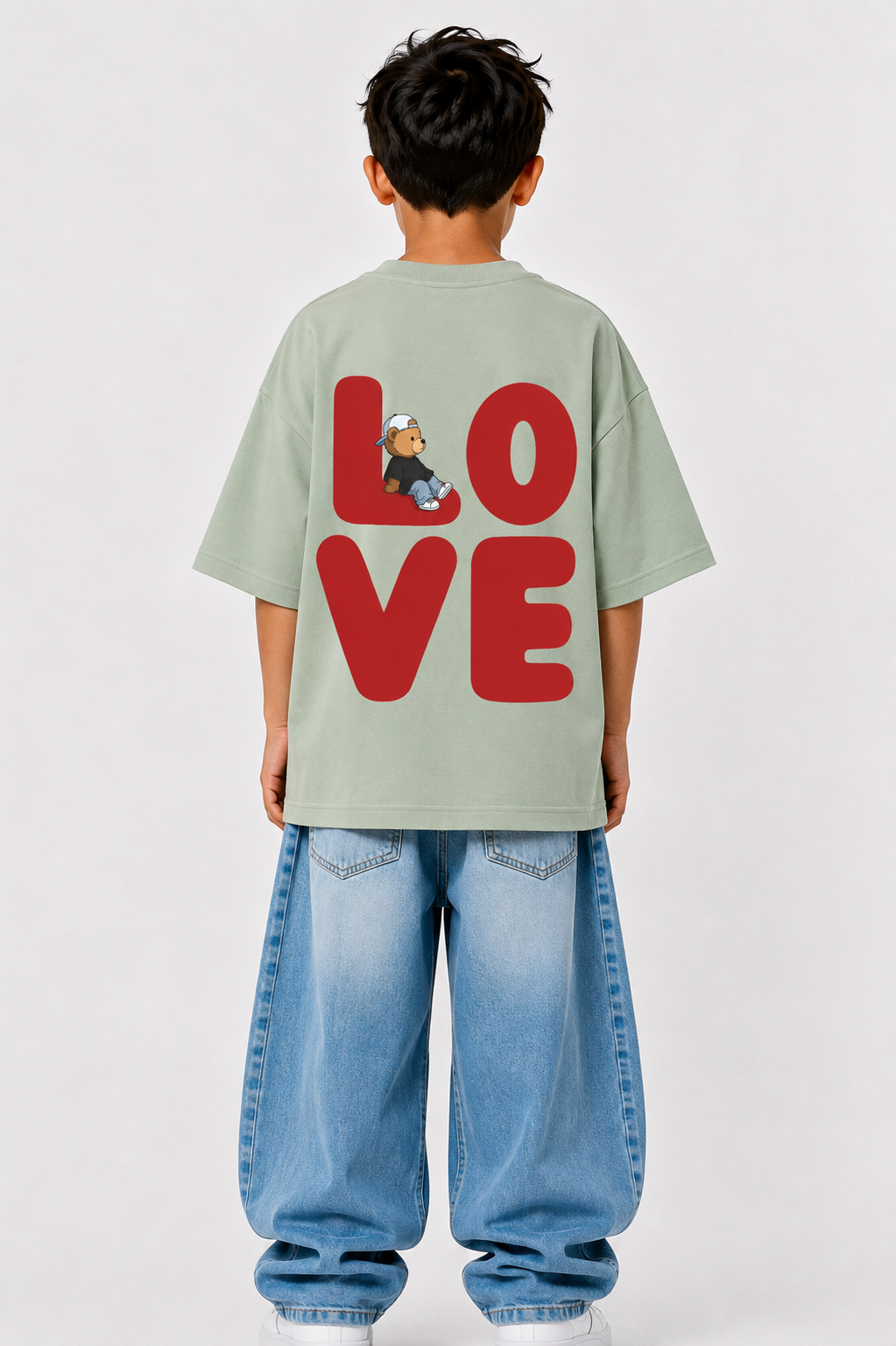 Mr. Cuddle in Love Oversized T-shirt