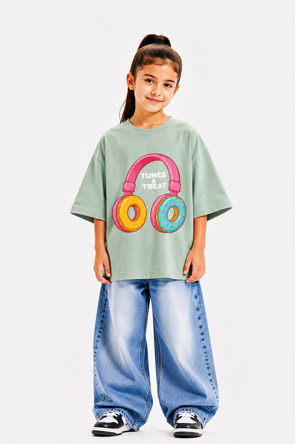 Tunes and Treats Oversized T-shirt