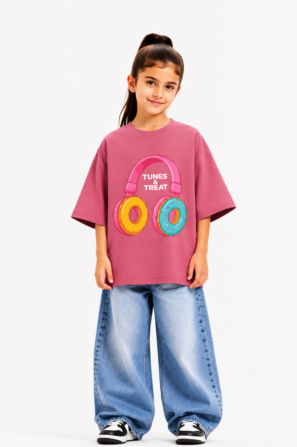 Tunes and Treats Oversized T-shirt