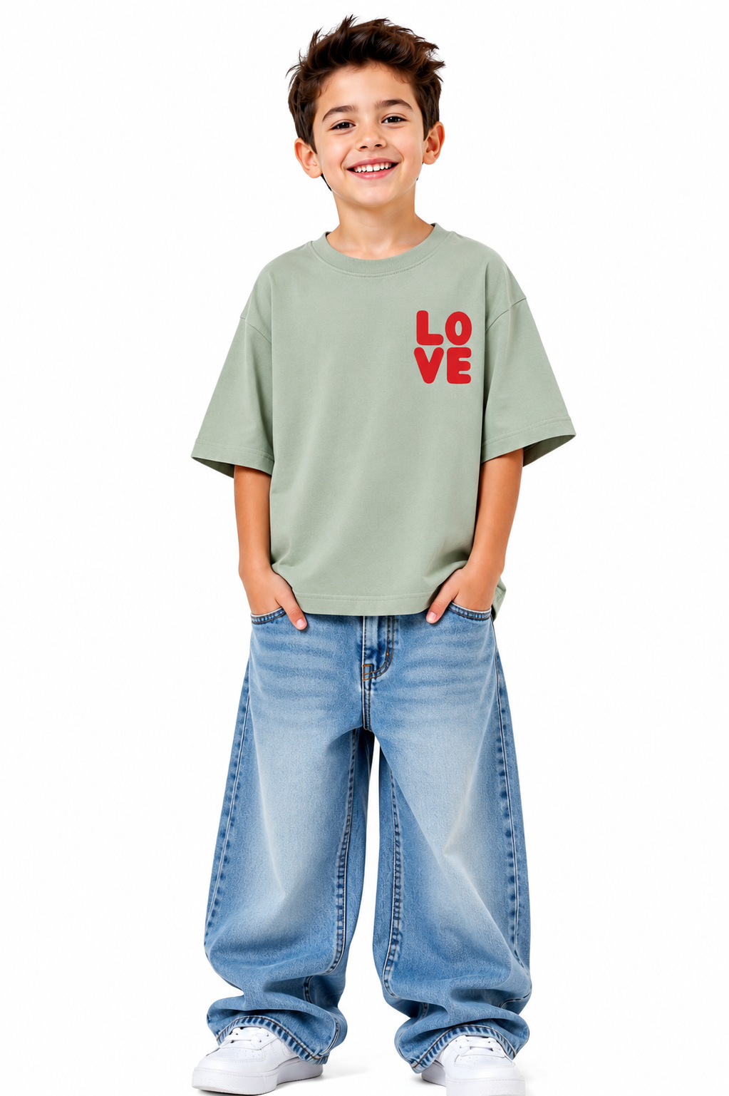 Mr. Cuddle in Love Oversized T-shirt