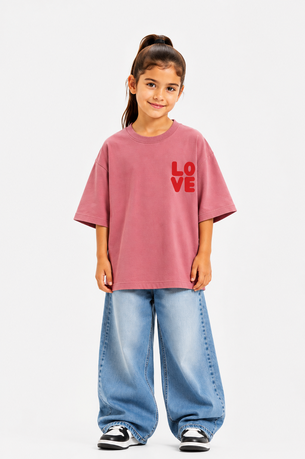 Mr. Cuddle in Love Oversized T-shirt