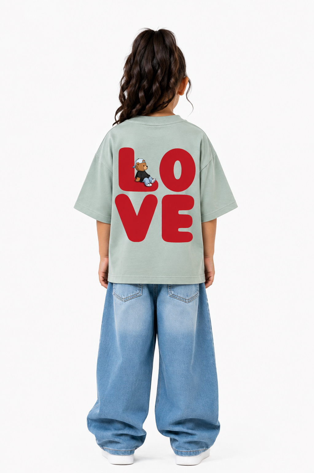 Mr. Cuddle in Love Oversized T-shirt