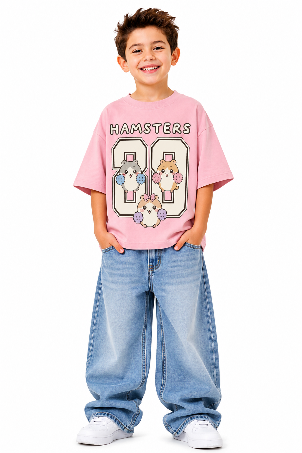 Hamster Sqaud Oversized T-shirt