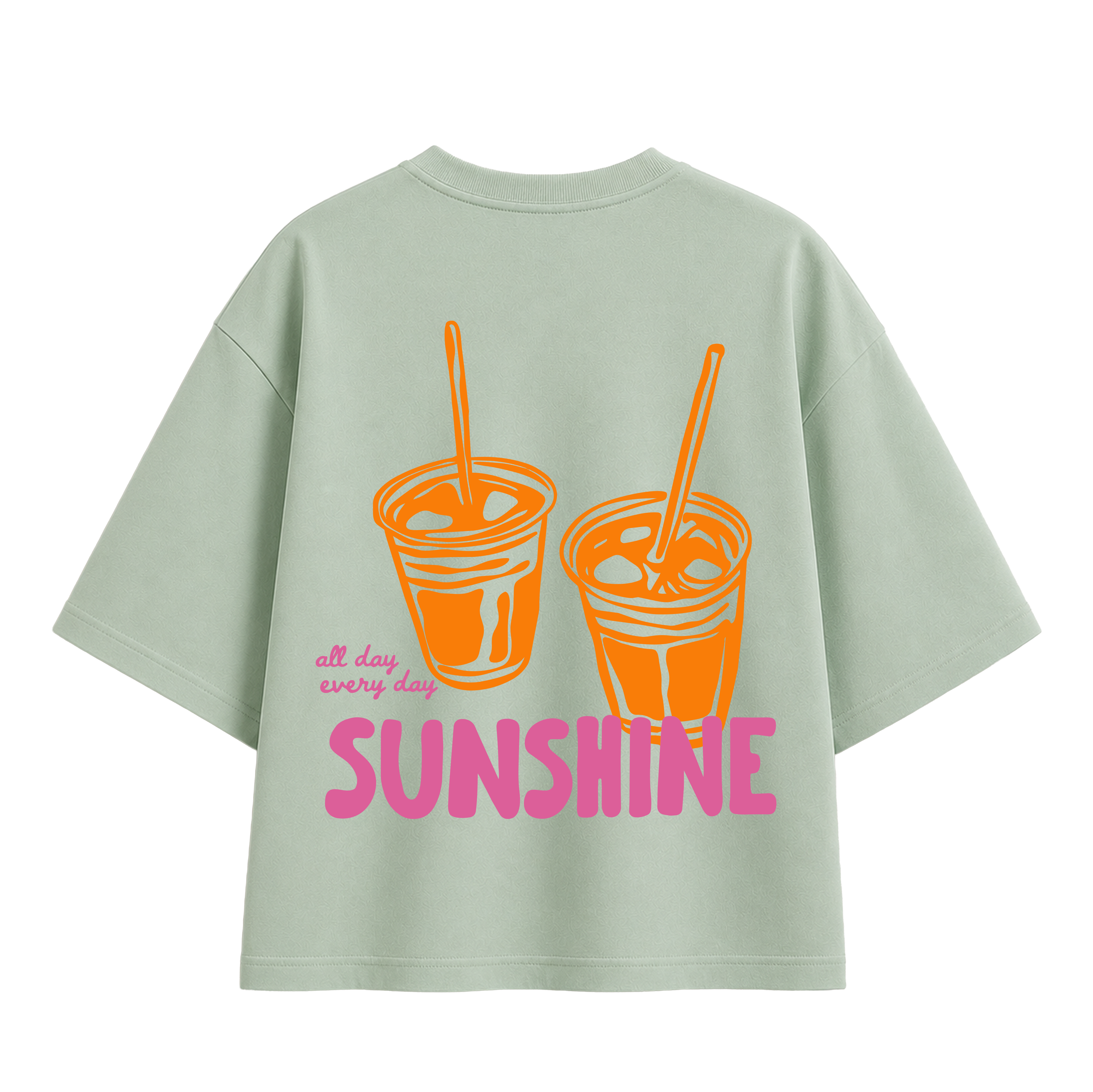 Unisex Oversized T-shirt "RETRO SUNSHINE"
