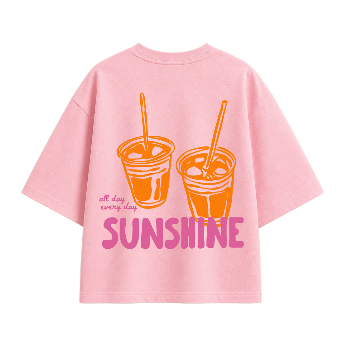 Unisex Oversized T-shirt "RETRO SUNSHINE"