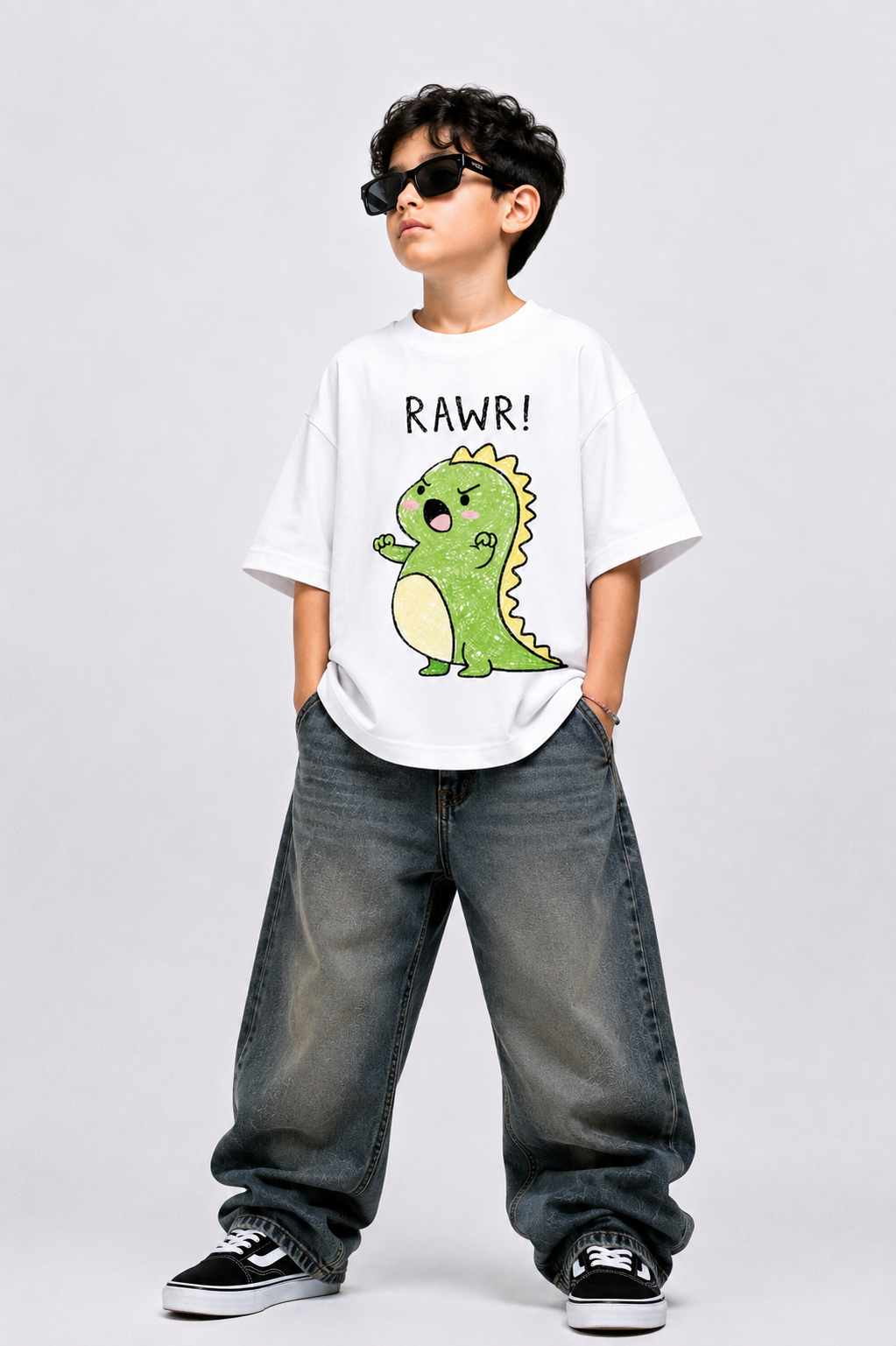 Little Rawr Oversized T-Shirt