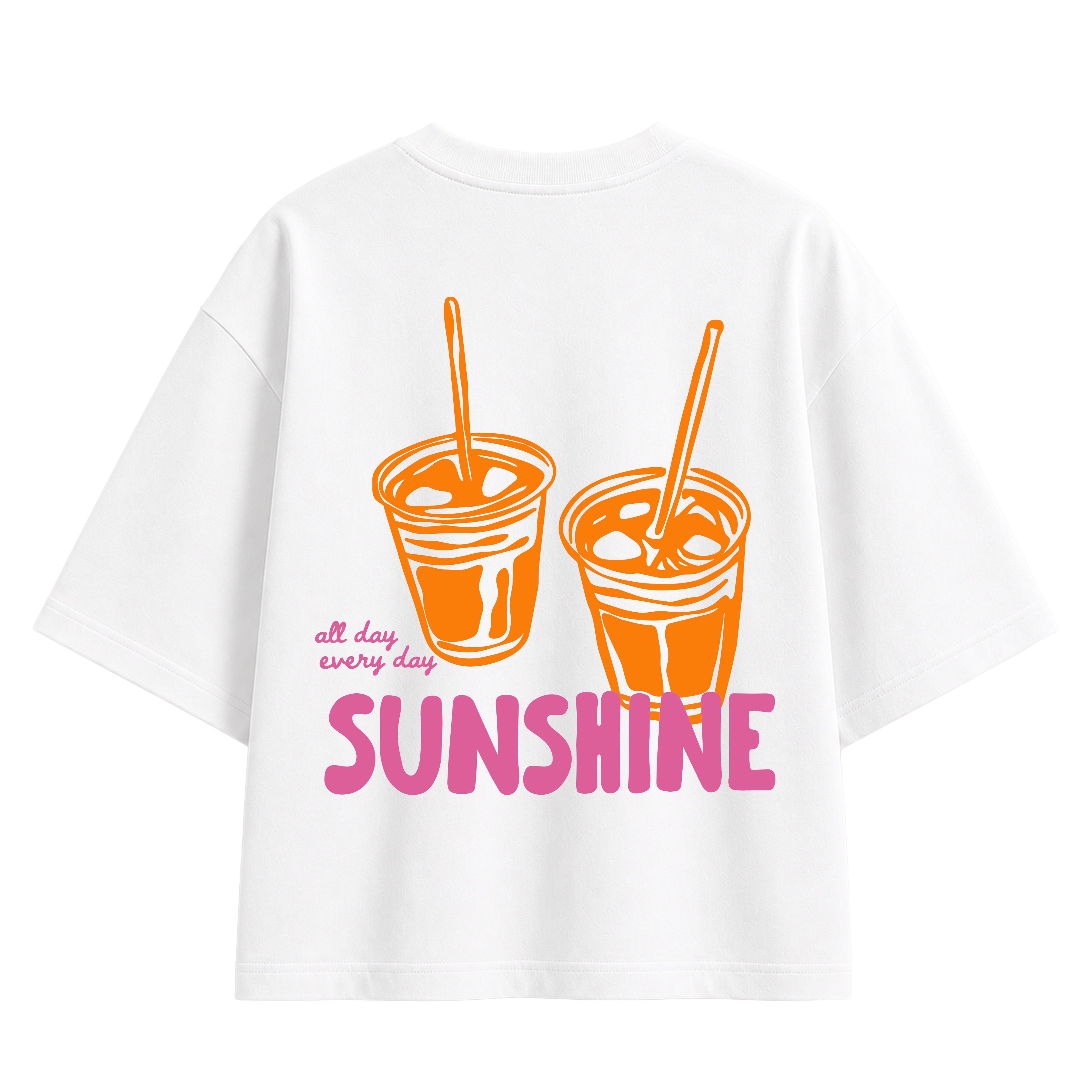 Unisex Oversized T-shirt "RETRO SUNSHINE"
