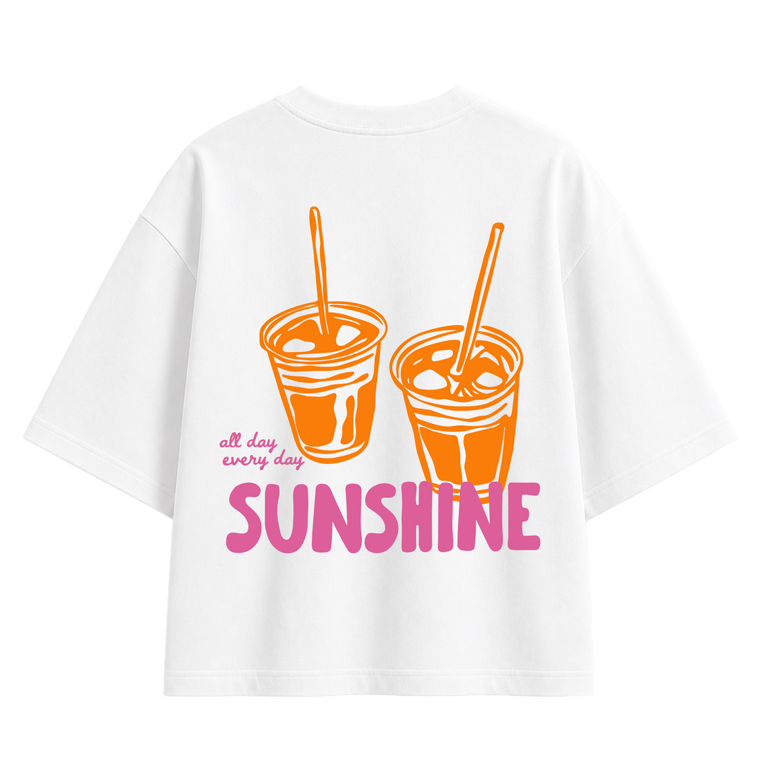 Unisex Oversized T-shirt "RETRO SUNSHINE"
